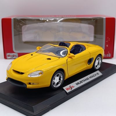 Maisto Super Edition Mustang Mach III (Mach 3) die-cast model car in box - scale 1/18