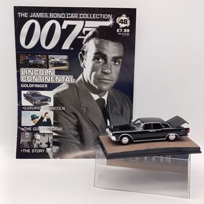 Lincoln Continental model car - Goldfinger - James Bond 007 collection - scale 1/43