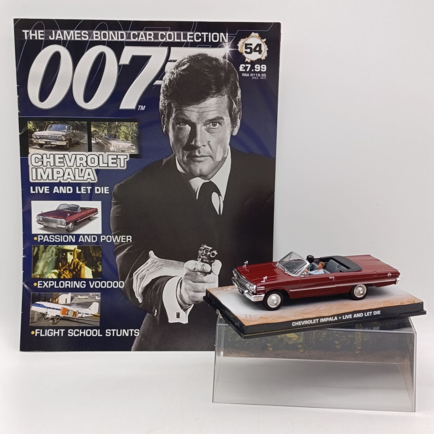 Chevrolet Impala model car - Live and let die - James Bond 007 collection - scale 1/43