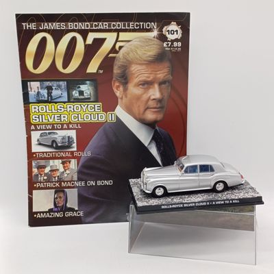 Rolls-Royce Silver Cloud II model car - a View to a kill - James Bond 007 collection - scale 1/43