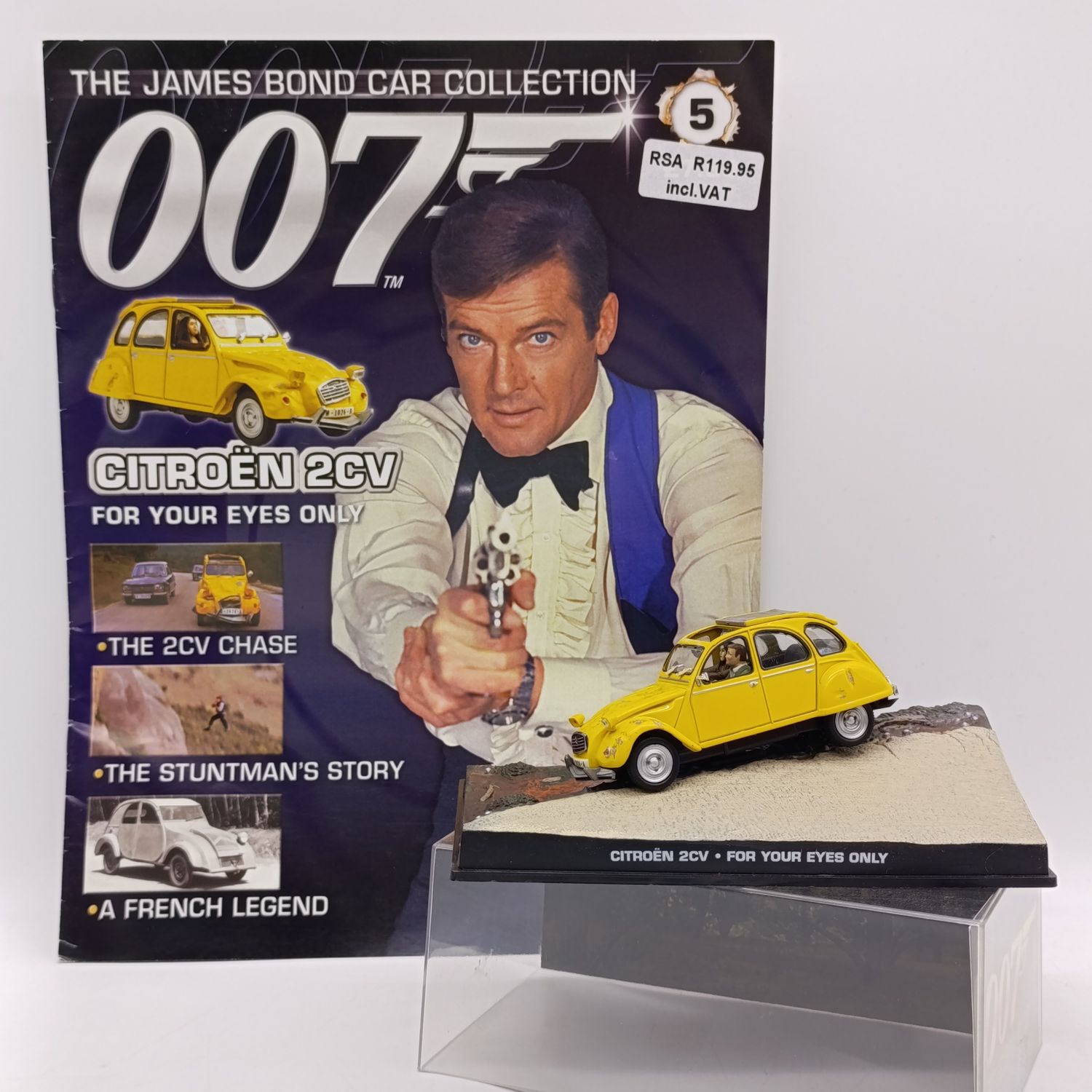 Citroen 2CV model car - For your eyes only - James Bond 007 collection - scale 1/43