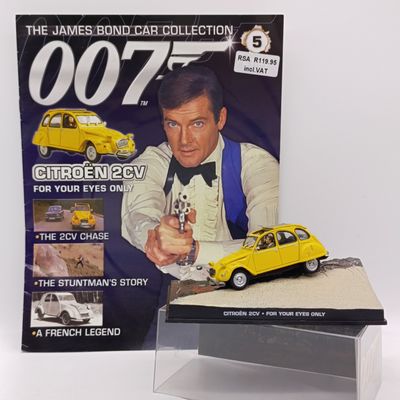 Citroen 2CV model car - For your eyes only - James Bond 007 collection - scale 1/43