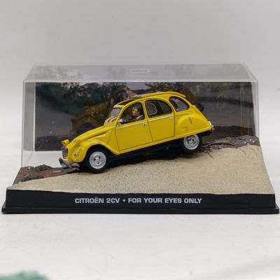 Citroen 2CV model car - For your eyes only - James Bond 007 collection - scale 1/43