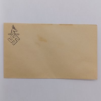 Original South Africa Nazi party envelope - WW2 period