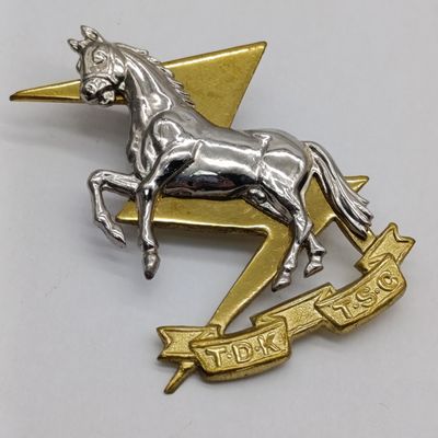 SADF Technical service corps - large beret badge - used after 1960 - excellent condition