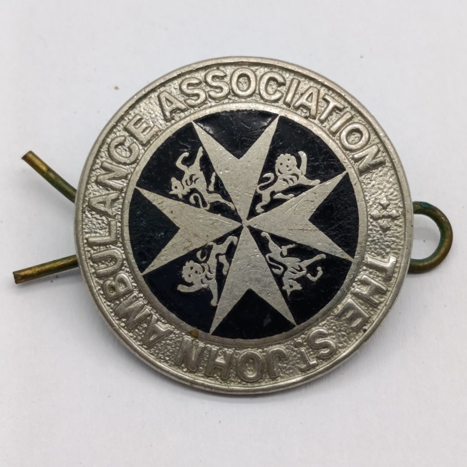 Vintage The St John's Ambulance Association badge