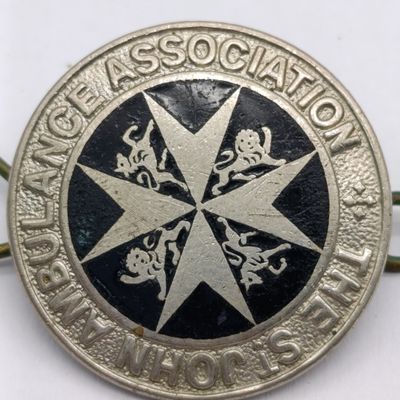Vintage The St John's Ambulance Association badge
