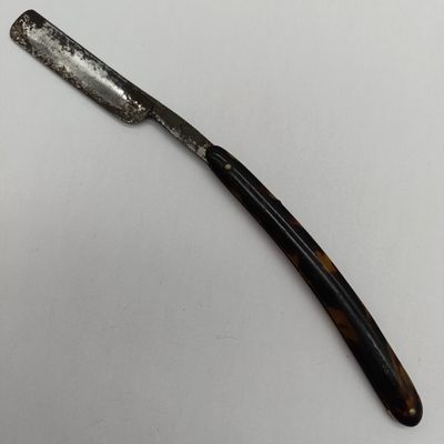 Rare Antique Wald Solingen 3083 German cut throat razor - circa 1915