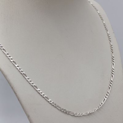 Sterling silver necklace about 56cm long and 9.3g