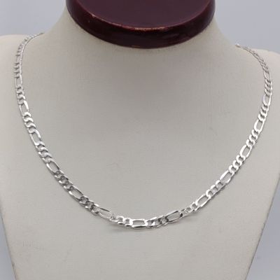 Sterling silver necklace about 52cm long and 10.7g