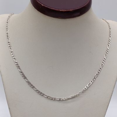 Sterling silver necklace about 56cm long and 9.2g
