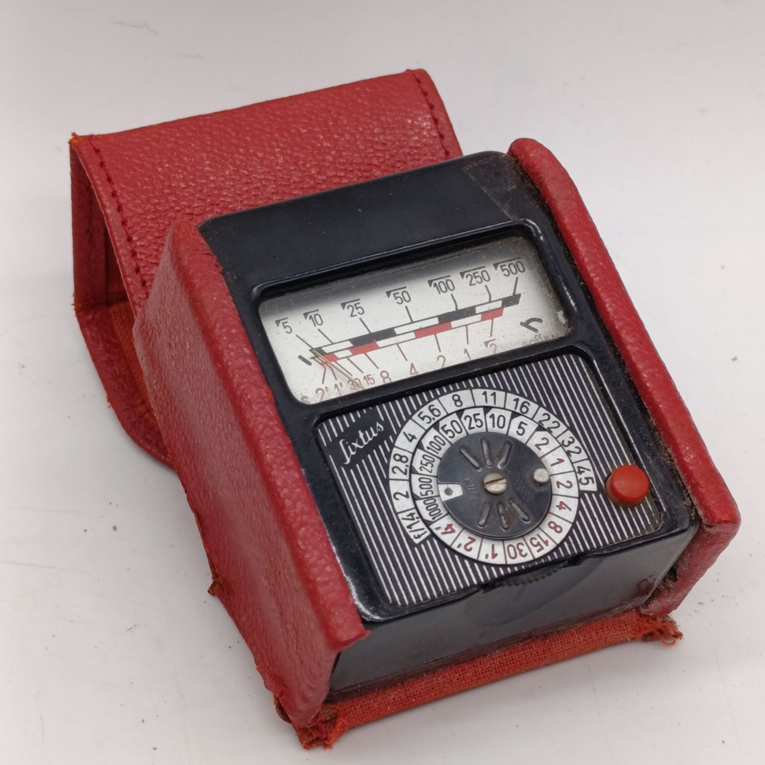 Vintage Gossen Sixtus 2 light meter - working - 1950's Selenium