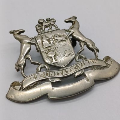 South African Railways official cap badge (1930-1952) - one lug