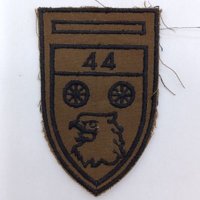 Lot of 2 SADF 18 Light Regiment artillery assigned to 44 parachute battalion cloth flash