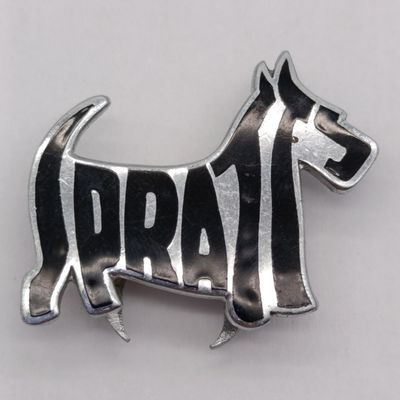 Spratt's Pet Food advertising lapel pin 1950/60