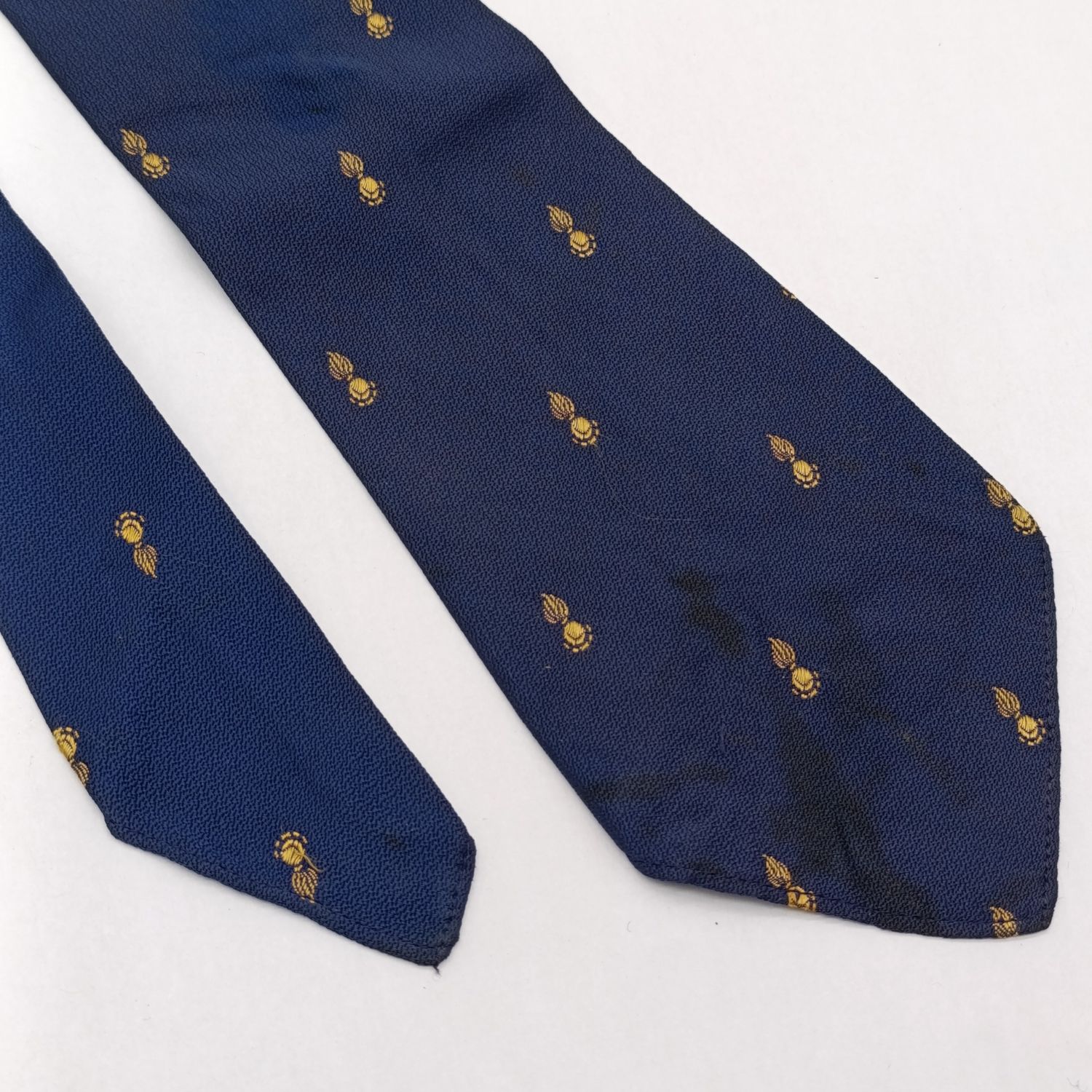 Vintage SA Army artillery corps tie