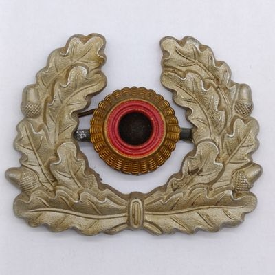 West German military/Police visor cap badge