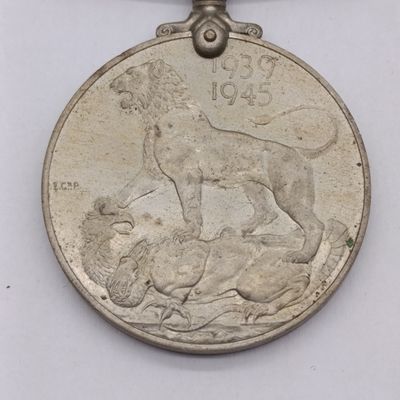 British WW2 War medal with no inscription
