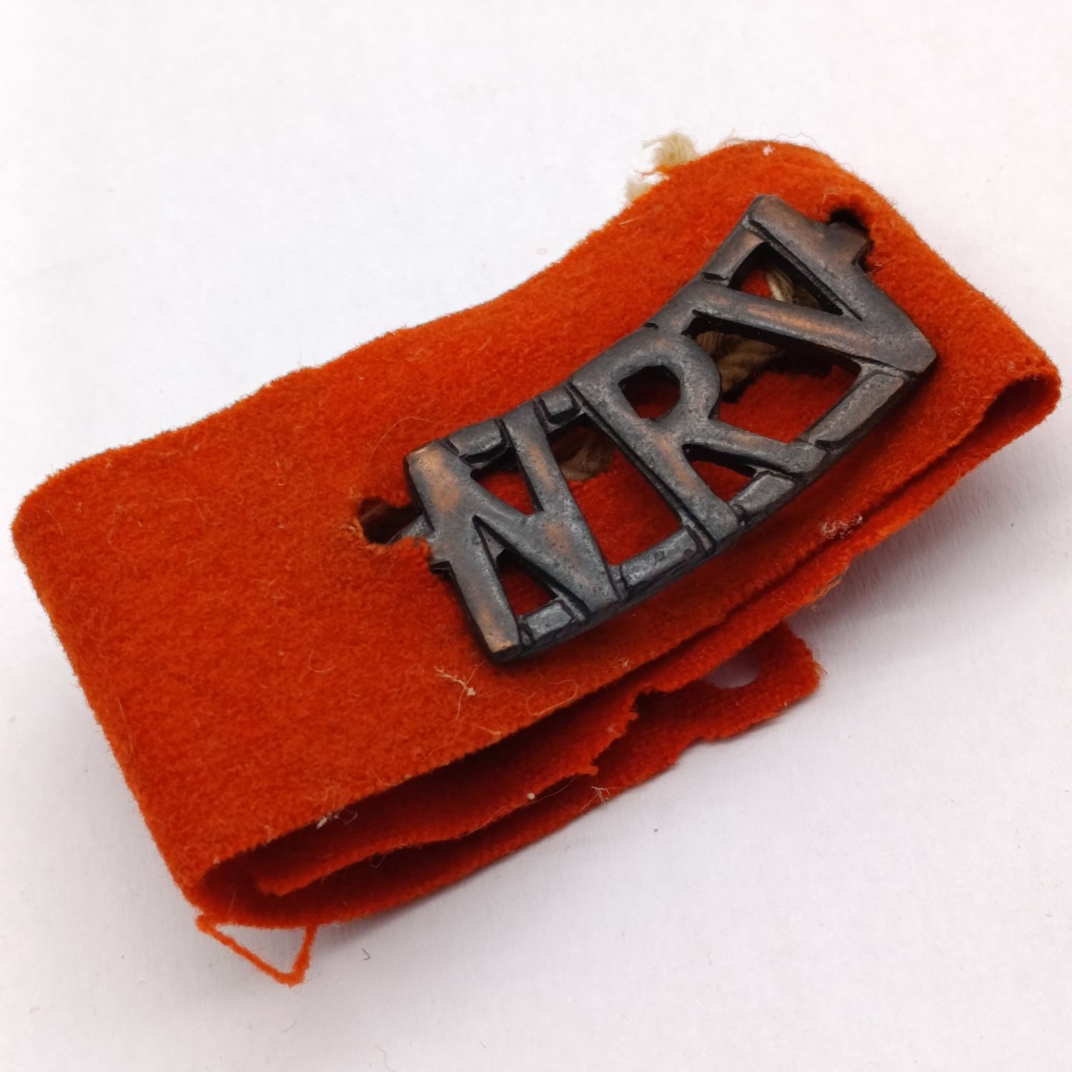 WW2 South Africa National Reserve Volunteers Shoulder title pair