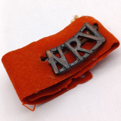 WW2 South Africa National Reserve Volunteers Shoulder title pair