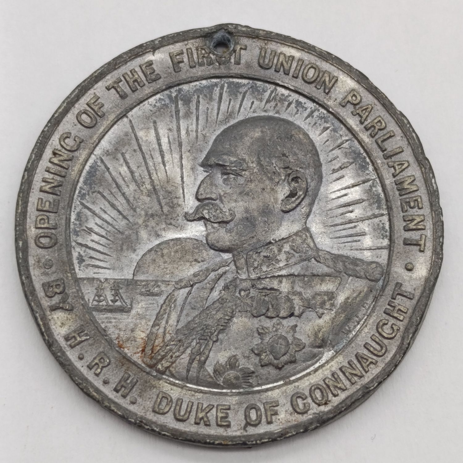 1910 opening of parliament of the Union of South Africa medallion