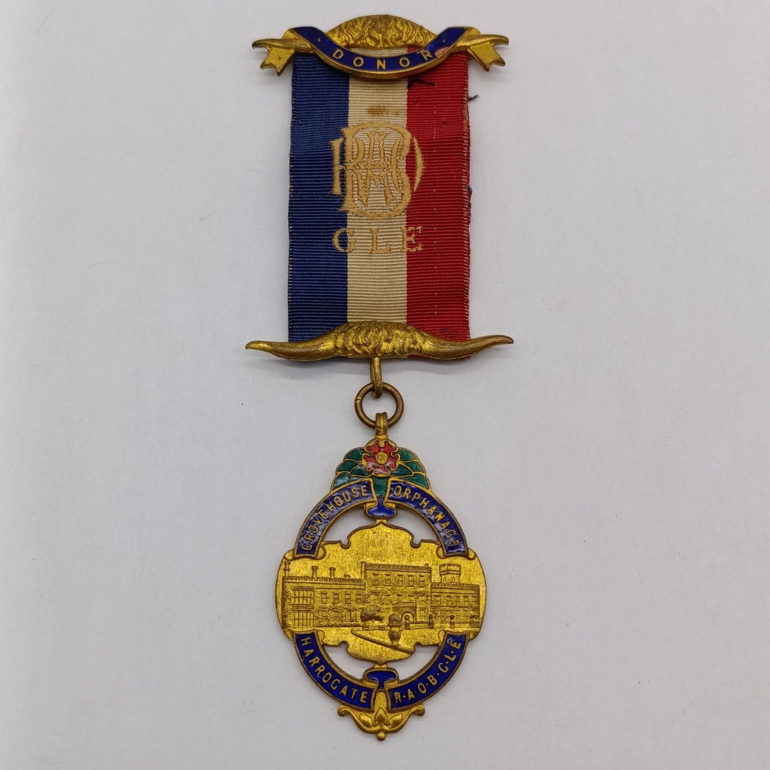 RAOB charity medal for donor to the orphanage fund 1926 and after