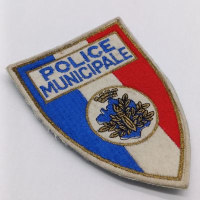 Large Vintage French Municipal police flash