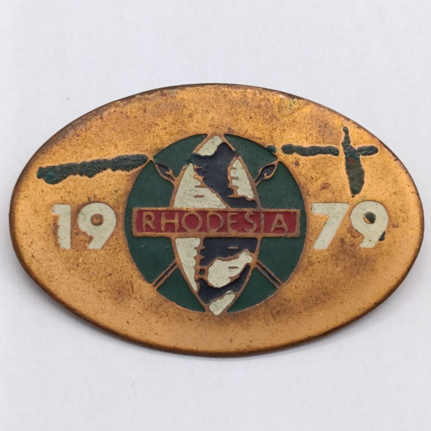 1979 Rhodesia Souvenir brooch