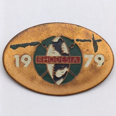 1979 Rhodesia Souvenir brooch