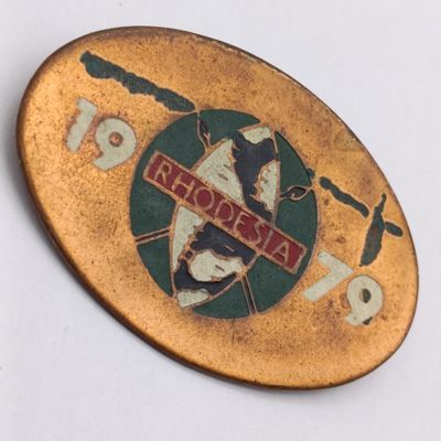 1979 Rhodesia Souvenir brooch