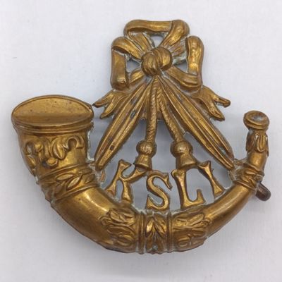 King's Shropshire Light Infantry (KSLI) uniform badge