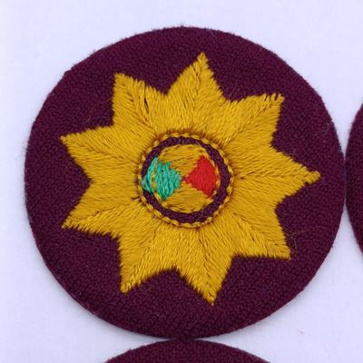 Lot of 4 SADF transition medical corps staff sergeant Rank stars