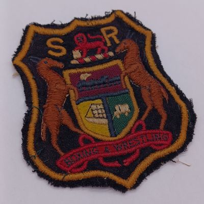 Southern Rhodesia Boxing and wrestling blazer badge