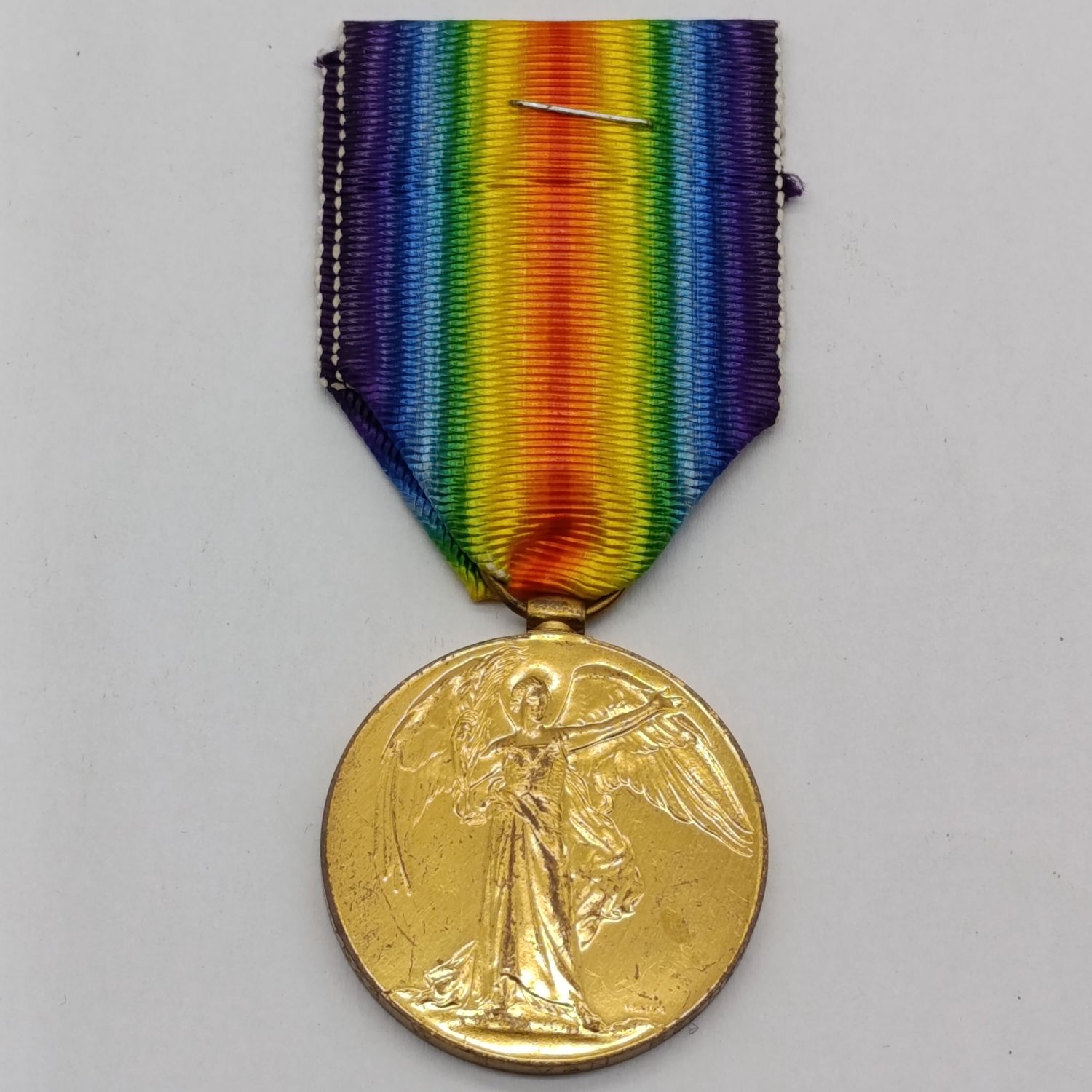 WW1 Victory Medal to private WS van Reenen no.17624 - 1st SAI Regiment, KIA on 21st March 1918 during operation Michael - He was never recovered - mentioned on Panel 95 of the Somme Memorial