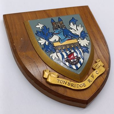 Tonbridge Rugby Football club plaque - pre merger