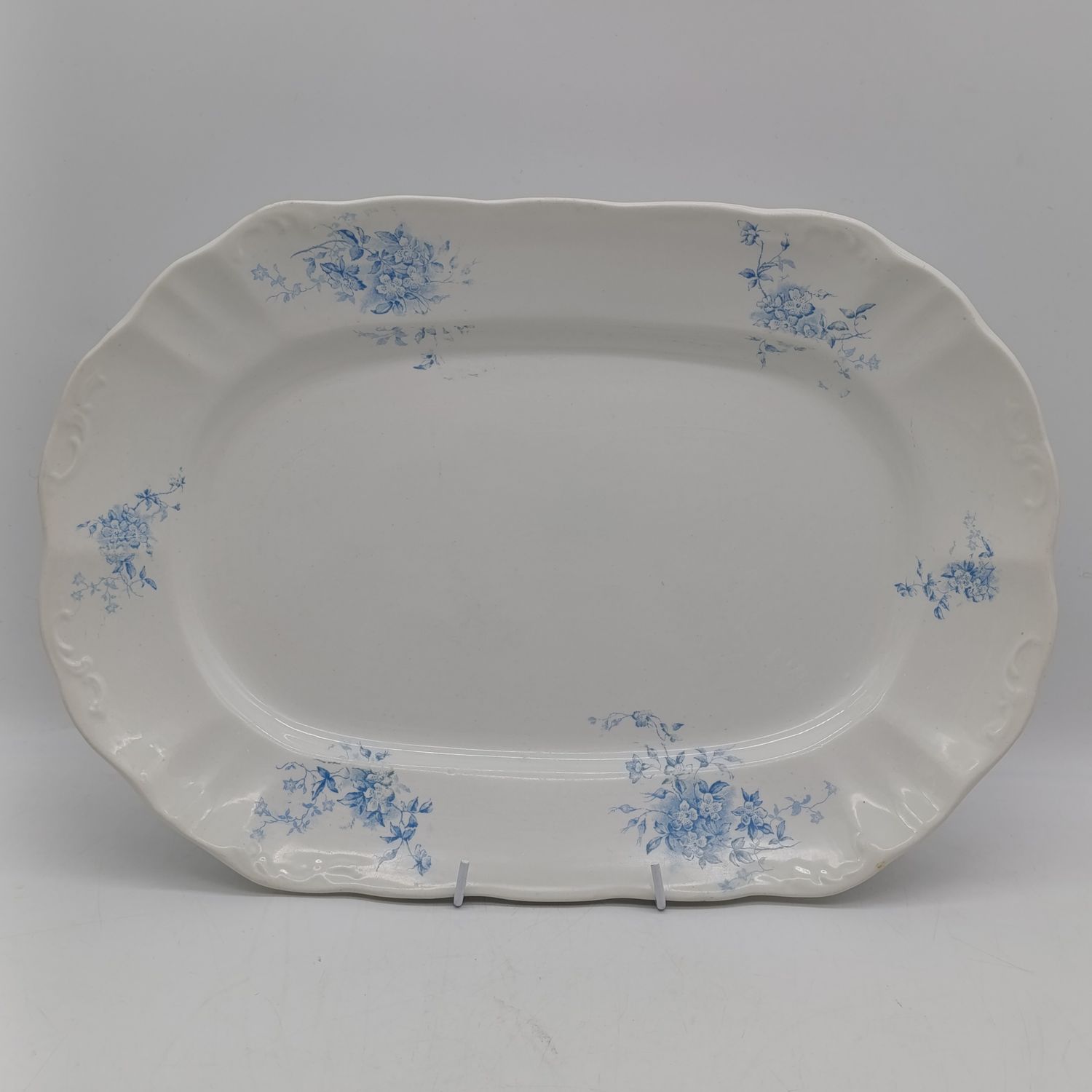 Antique Semi Porcelain Clementson Bros platter - circa 1901-1913