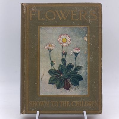 Flowers Shown to the Children - Antique Children's book with 48 color pictures