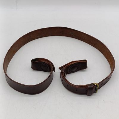 Vintage Leather rifle sling - good condition