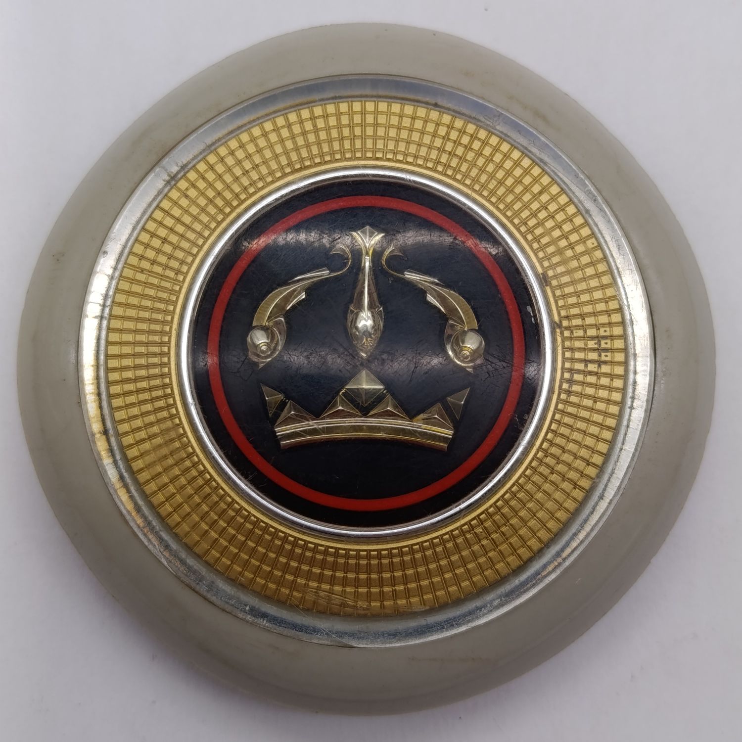 Renault 1956-1968 steering wheel horn button cap - usually for Douphine