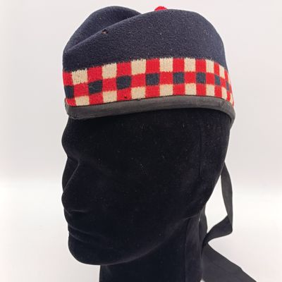 Glengarry Bonnet used by Transvaal Scottish regiment and Cape Town - highlanders
