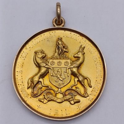 1911 Medal Issued for the best horse buggy at the Robertson and Montagu show to JA van Zijl Jr