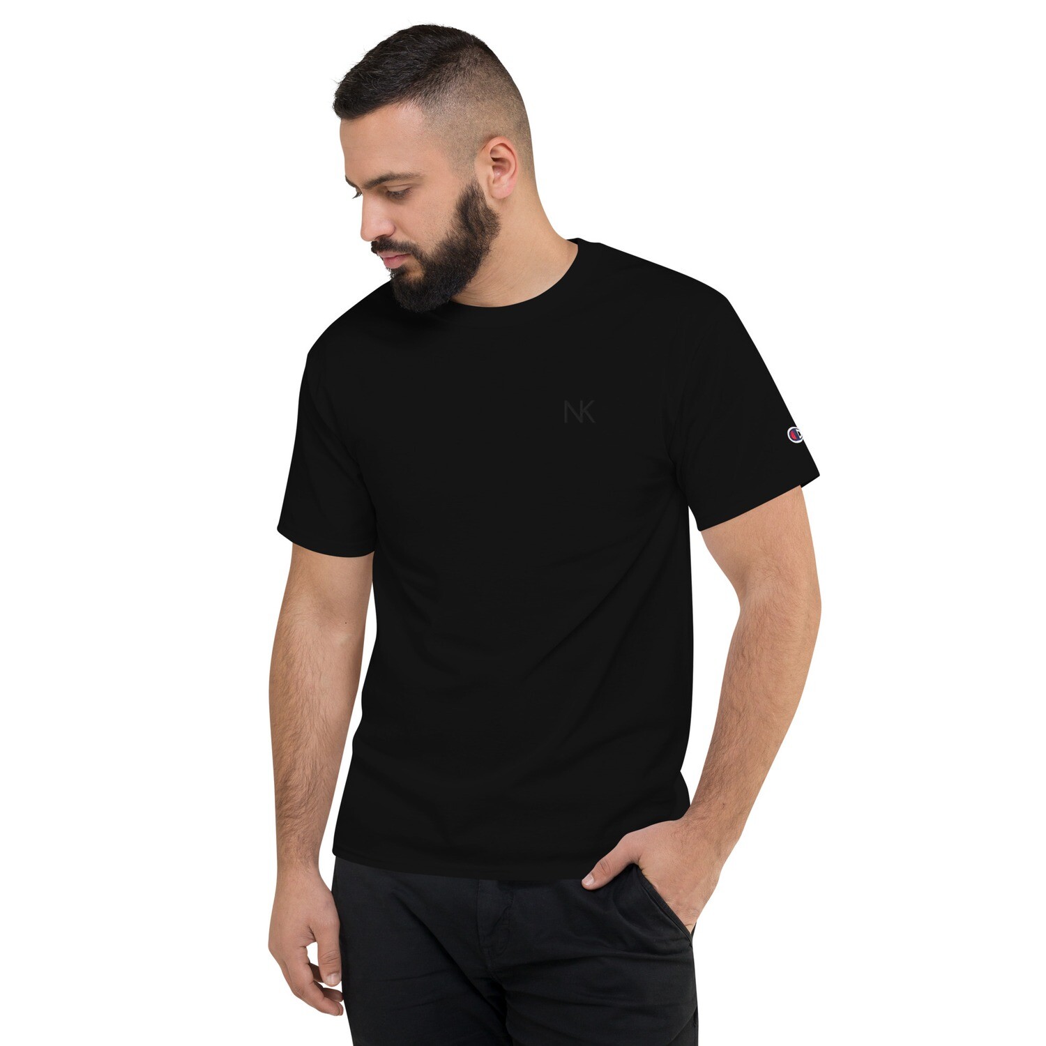 Men&#39;s Champion T-Shirt x Enké Monogram