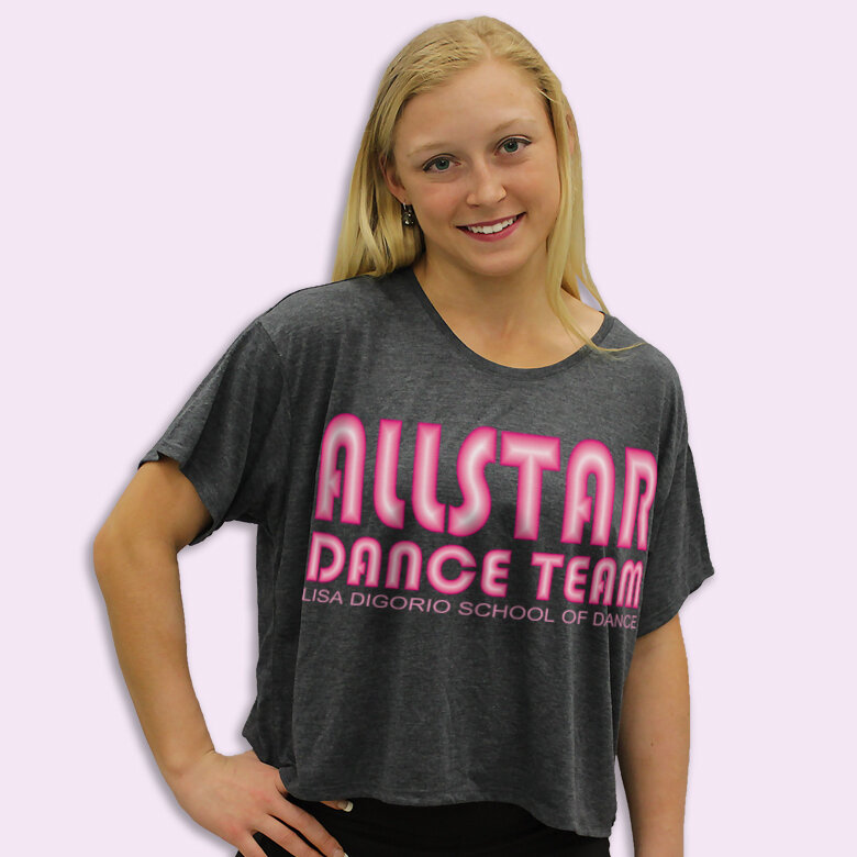 adt bubblegum Ladies Flowy Boxy Tee