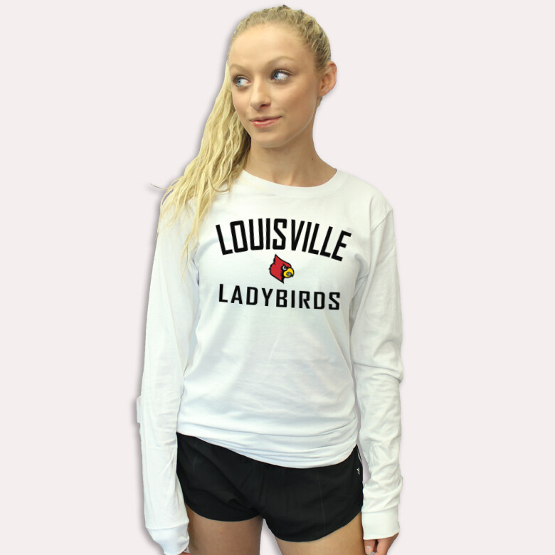 LL-A Premium LS Tee, Color: White, Size: XS