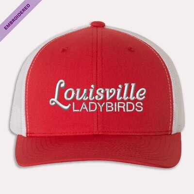 Louisville Ladybirds Embroidered Trucker Cap