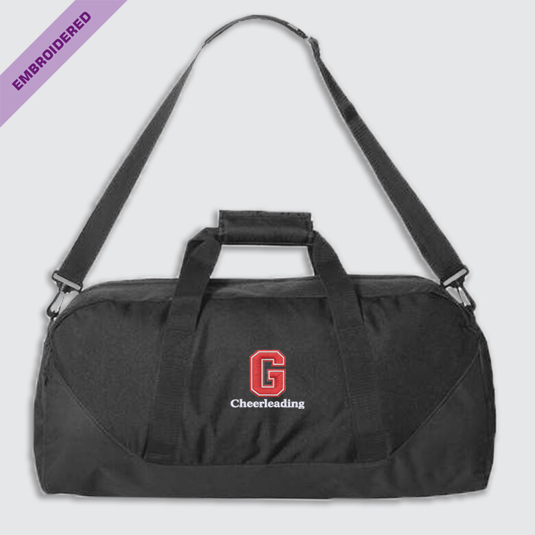 Big &#39;G&#39; Cheerleading Medium Duffle