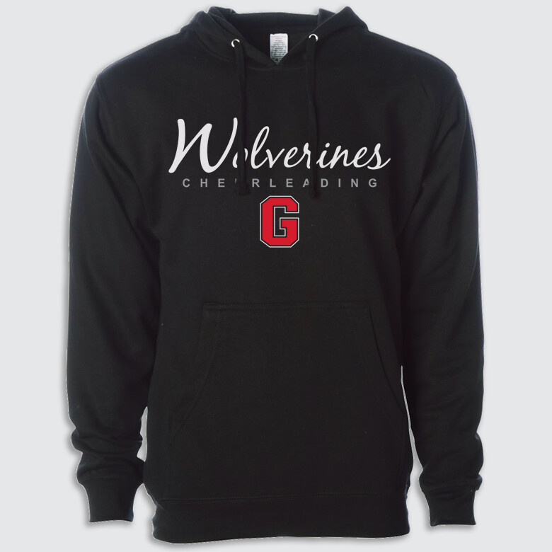 Wolverines Script Pullover Fleece Hoodie