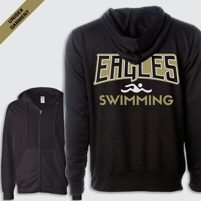Eagles TF Swimming Mid-weight Fleece Full-zip Hoodie