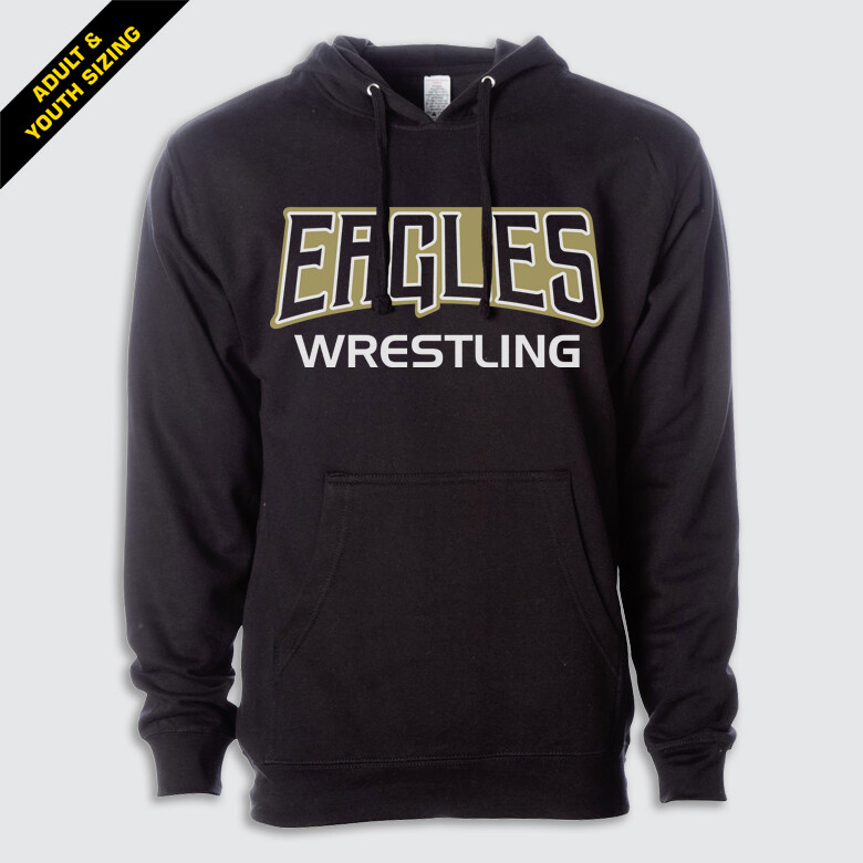 Eagles Wrestling Fleece Pullover Hoodie