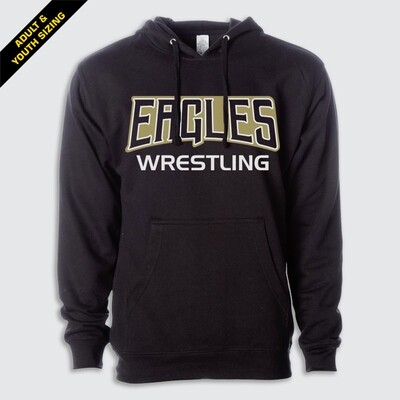 Eagles Wrestling Fleece Pullover Hoodie